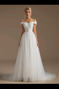 W016 Blair Princess Wedding Gown